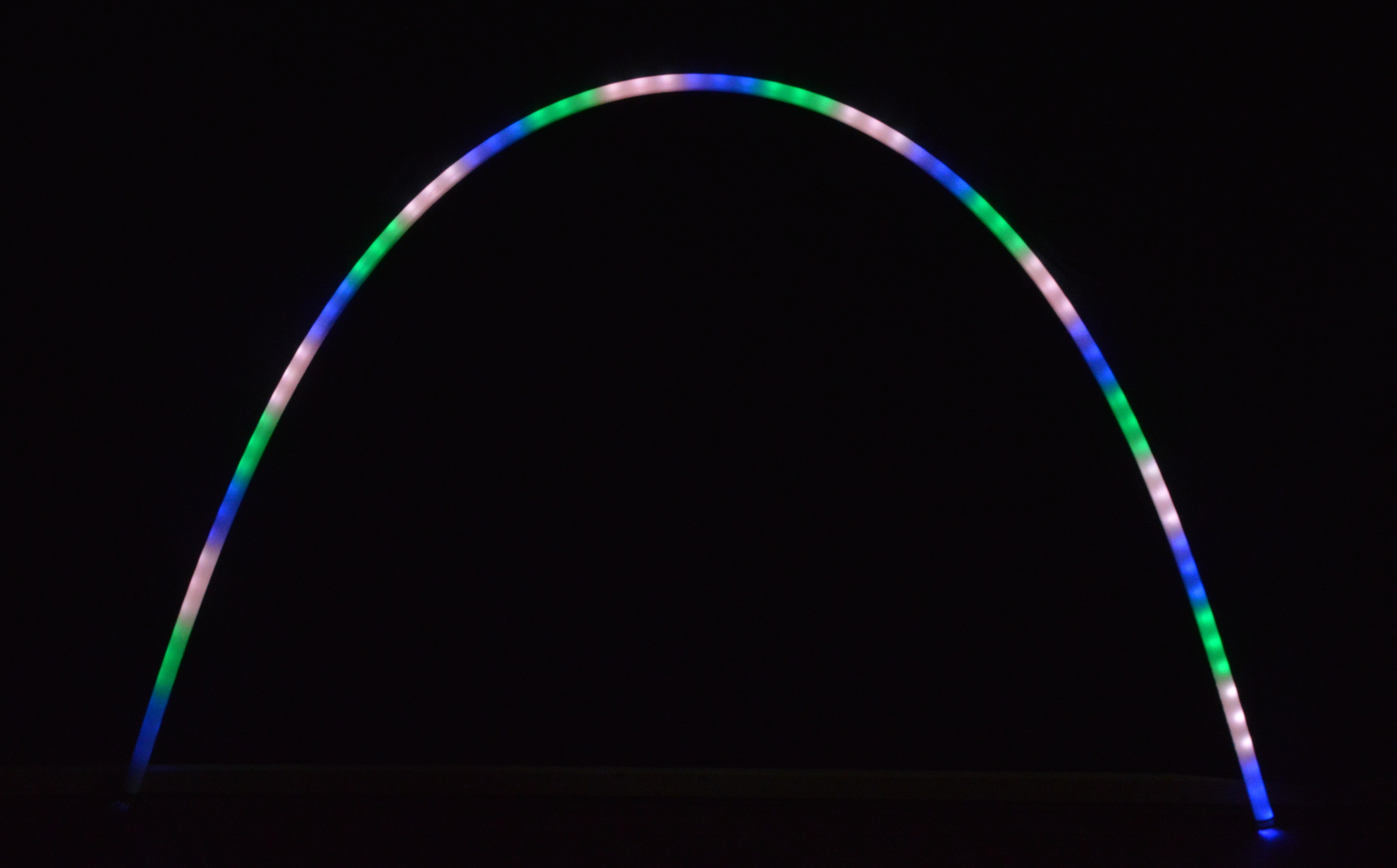 Leaping Arches Build and Testing Lights Christmas Blog Site