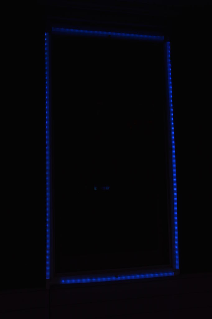 Testing the Window Frame Lighting – Morgan Lights Christmas Blog Site